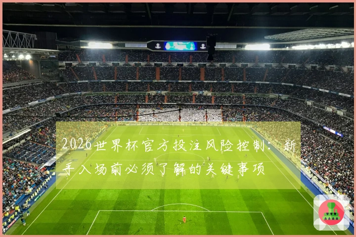2026世界杯官方投注风险控制：新手入场前必须了解的关键事项