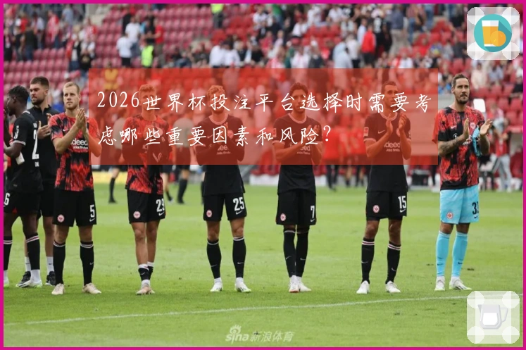 2026世界杯投注平台选择时需要考虑哪些重要因素和风险？